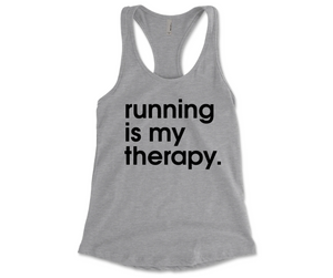 Running Is My Therapy (Womens)