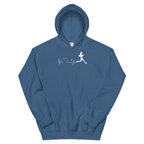 Image of NEVER GIVE UP HOODIE (WOMENS)