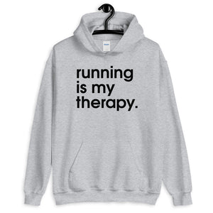 Running is my therapy Hoodie
